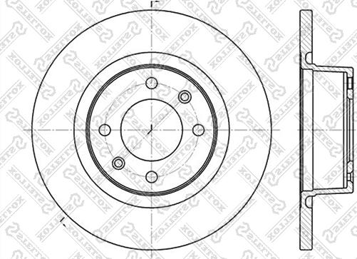 Stellox 6020-1930-SX - Disque de frein cwaw.fr