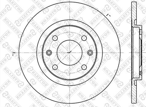 Stellox 6020-1925-SX - Disque de frein cwaw.fr