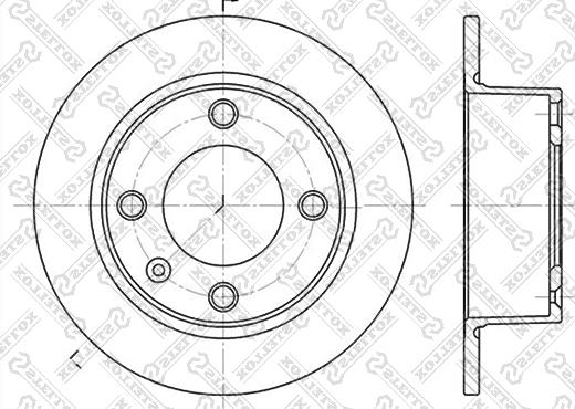 Stellox 6020-1920-SX - Disque de frein cwaw.fr