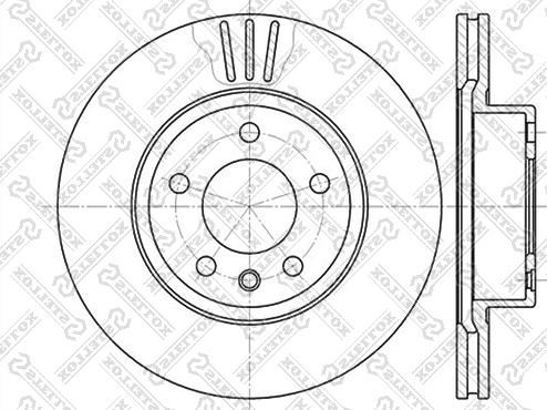 Stellox 6020-3620V-SX - Disque de frein cwaw.fr