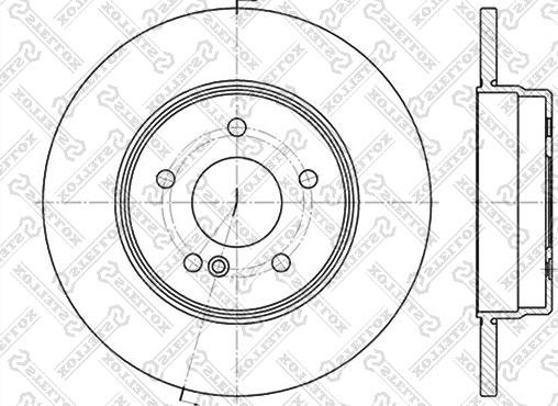 Stellox 6020-3340-SX - Disque de frein cwaw.fr