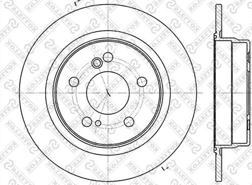 Stellox 6020-3326-SX - Disque de frein cwaw.fr