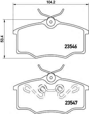 MASTER-SPORT GERMANY 13046117592N-SET-MS - Kit de plaquettes de frein, frein à disque cwaw.fr