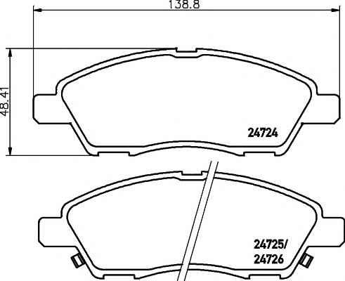 Stellox 000 068-SX - Kit de plaquettes de frein, frein à disque cwaw.fr