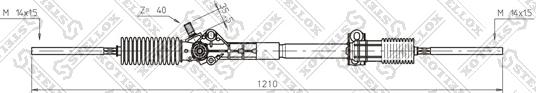 Stellox 00-35006-SX - Crémaillière de direction cwaw.fr