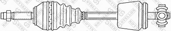 Stellox 158 1766-SX - Arbre de transmission cwaw.fr