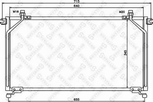 Stellox 10-45364-SX - Condensateur, climatisation cwaw.fr