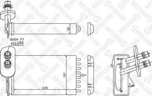 Stellox 10-35017-SX - Système de chauffage cwaw.fr