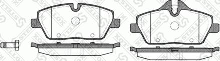 Stellox 1142 000-SX - Kit de plaquettes de frein, frein à disque cwaw.fr