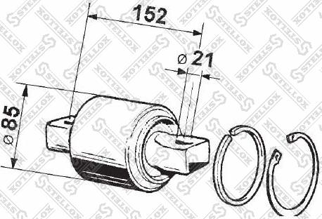 Stellox 84-12010-SX - Kit de remise en état, bras de liaison cwaw.fr