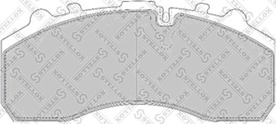 Stellox 85-01413-SX - Kit de plaquettes de frein, frein à disque cwaw.fr