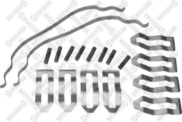 Stellox 85-01417-SX - Kit de plaquettes de frein, frein à disque cwaw.fr