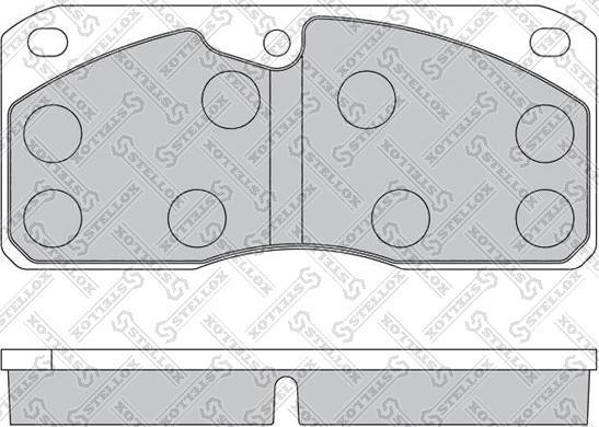 Stellox 85-01431-SX - Kit de plaquettes de frein, frein à disque cwaw.fr