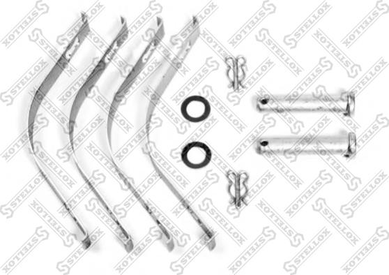 Stellox 85-01429-SX - Kit de plaquettes de frein, frein à disque cwaw.fr