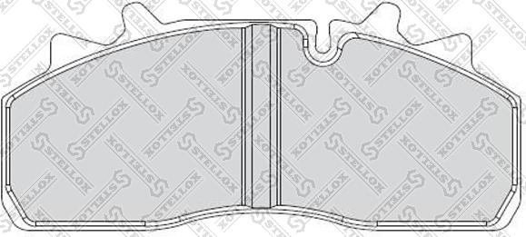 Stellox 85-01424-SX - Kit de plaquettes de frein, frein à disque cwaw.fr