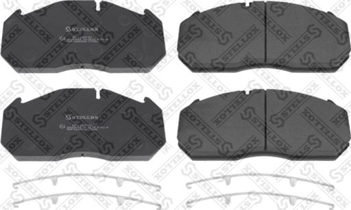 Stellox 85-11405-SX - Kit de plaquettes de frein, frein à disque cwaw.fr