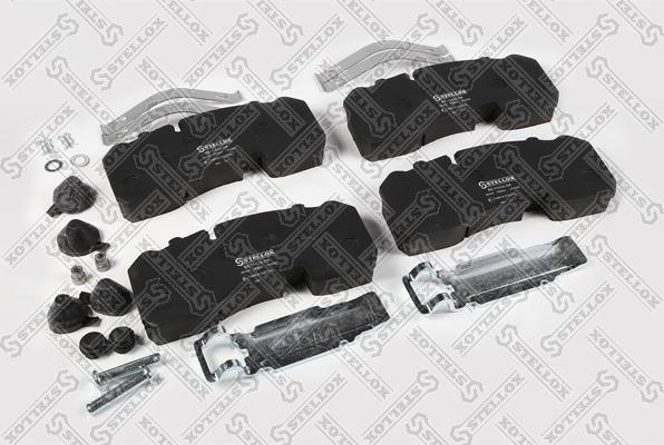 Stellox 85-11428-SX - Kit de plaquettes de frein, frein à disque cwaw.fr