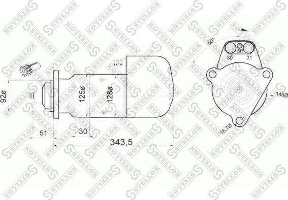 Stellox 88-02026-SX - Démarreur cwaw.fr