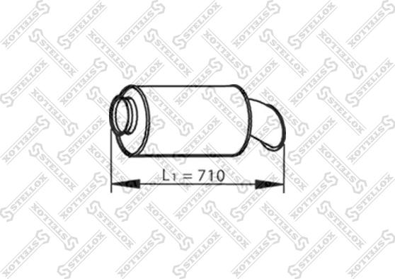 Stellox 82-03090-SX - Pot de détente / silencieux arrière cwaw.fr