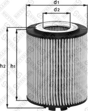 Stellox 20-50384-SX - Filtre à huile cwaw.fr