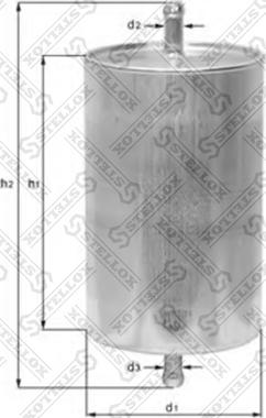 Stellox 21-00079-SX - Filtre à carburant cwaw.fr