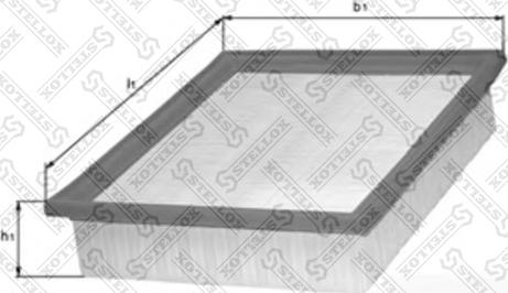 Stellox 71-00613-SX - Filtre à air cwaw.fr