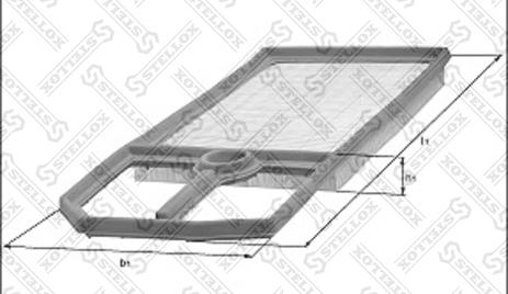 Stellox 71-01619-SX - Filtre à air cwaw.fr