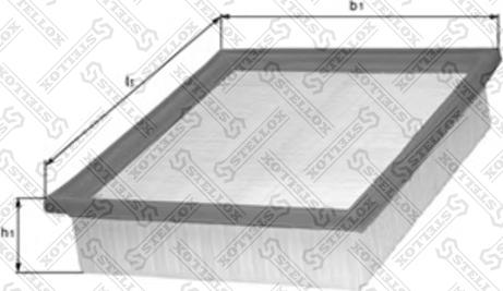 Stellox 71-01030-SX - Filtre à air cwaw.fr