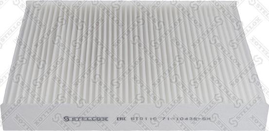 Stellox 71-10436-SX - Filtre, air de l'habitacle cwaw.fr