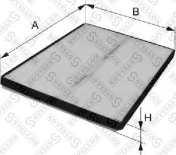 Stellox 71-10046-SX - Filtre, air de l'habitacle cwaw.fr