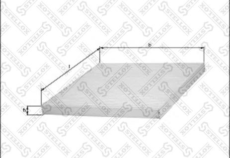 Stellox 71-10052-SX - Filtre, air de l'habitacle cwaw.fr