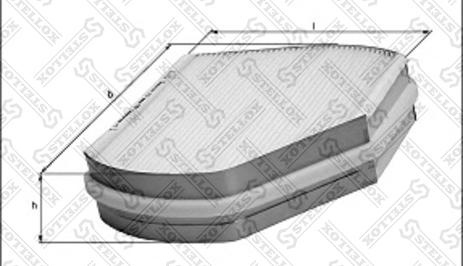 Stellox 71-10037-SX - Filtre, air de l'habitacle cwaw.fr