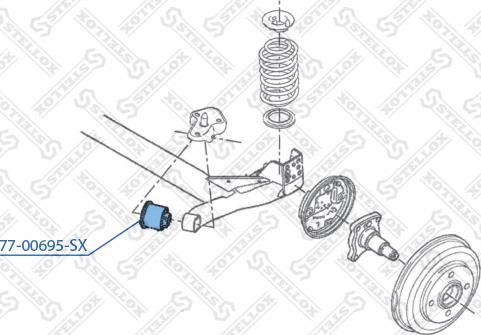 Stellox 77-00695-SX - Suspension, bras de liaison cwaw.fr