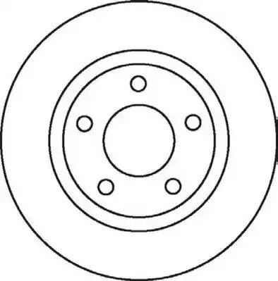 Stop 562060S - Disque de frein cwaw.fr