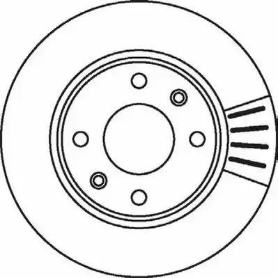 Stop 562027S - Disque de frein cwaw.fr