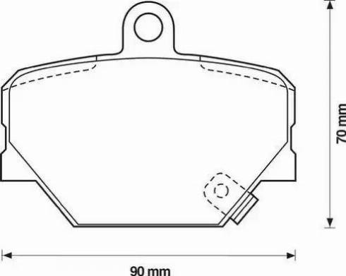 Stop 571995S - Kit de plaquettes de frein, frein à disque cwaw.fr