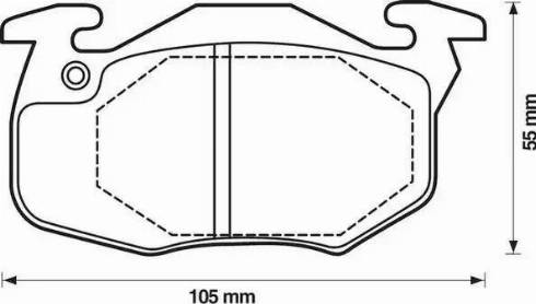 Stop 571911S - Kit de plaquettes de frein, frein à disque cwaw.fr