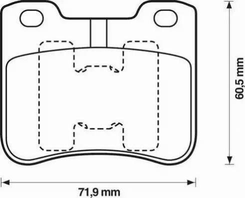 Stop 571912S - Kit de plaquettes de frein, frein à disque cwaw.fr