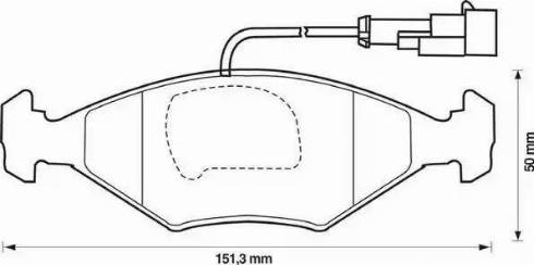 Stop 571917S - Kit de plaquettes de frein, frein à disque cwaw.fr