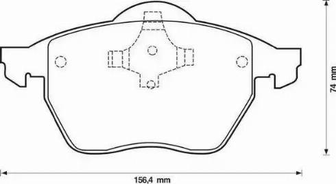 Stop 571921S - Kit de plaquettes de frein, frein à disque cwaw.fr