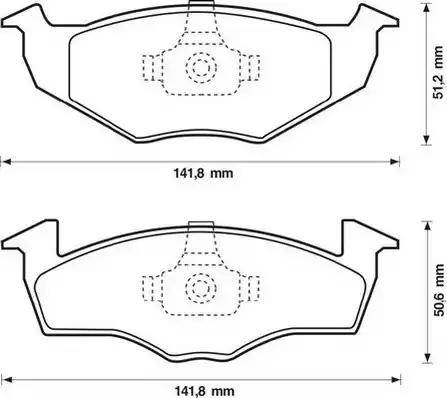 Stop 571923S - Kit de plaquettes de frein, frein à disque cwaw.fr