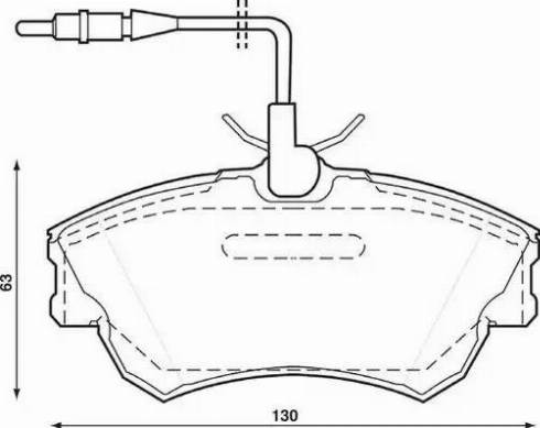 Stop 571922S - Kit de plaquettes de frein, frein à disque cwaw.fr