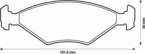 Stop 571448S - Kit de plaquettes de frein, frein à disque cwaw.fr