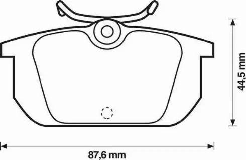 Stop 571409S - Kit de plaquettes de frein, frein à disque cwaw.fr