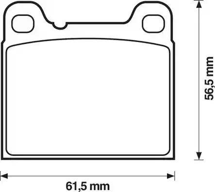 Stop 571417S - Kit de plaquettes de frein, frein à disque cwaw.fr