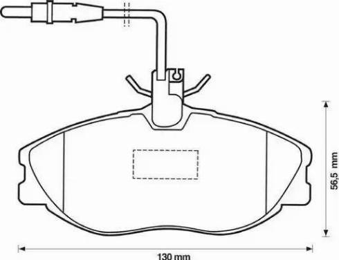 Stop 571898S - Kit de plaquettes de frein, frein à disque cwaw.fr