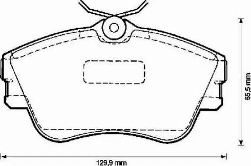 Stop 571847S - Kit de plaquettes de frein, frein à disque cwaw.fr