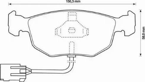 Stop 571851S - Kit de plaquettes de frein, frein à disque cwaw.fr