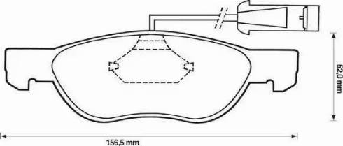 Stop 571883S - Kit de plaquettes de frein, frein à disque cwaw.fr