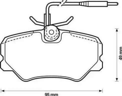 Stop 571359S - Kit de plaquettes de frein, frein à disque cwaw.fr